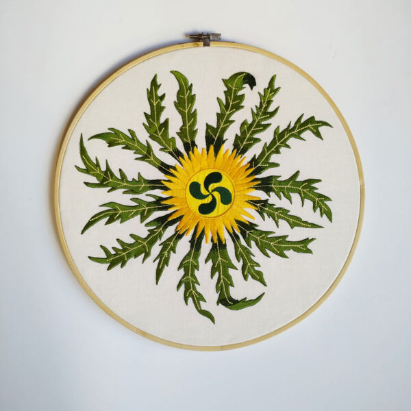Eguzkilore-Verde-Lauburu